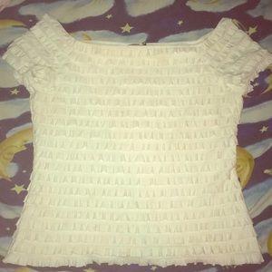 A white tank top , hasn’t been used since 2017